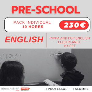 PRESCHOOL ENGLISH. Pack Individual