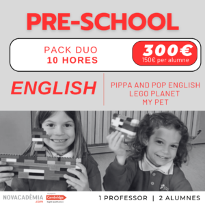PRESCHOOL ENGLISH. Pack Duo