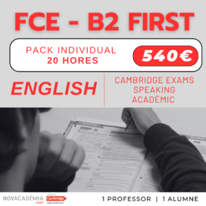 CAMBRIDGE ENGLISH. FCE B2 First. Pack Individual