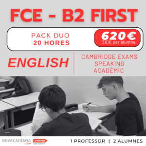 CAMBRIDGE ENGLISH. FCE B2 First. Pack Duo