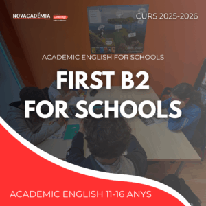 CAMBRIDGE ENGLISH. Curs 25 - 26. FCE B2 for Schools. Dimecres 15.30h - 17.30h