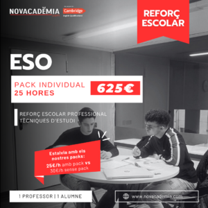 REFORÇ SECUNDÀRIA PACK 25 hores