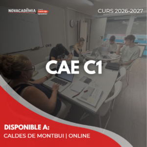 CAE C1 | Curs d’anglès i preparació Cambridge