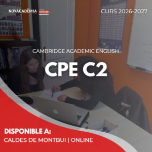 CPE C2 | Curs d’anglès i preparació Cambridge