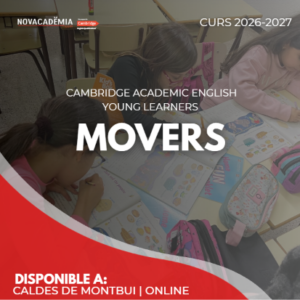 MOVERS | Curs d’anglès i preparació Cambridge