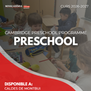 PRESHOOL | Curs d’anglès i preparació Cambridge